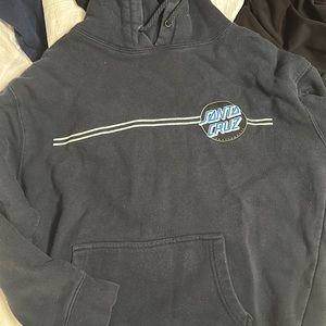 Blue Santa Cruz hoodie RARE